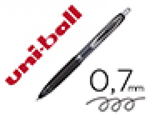 Esferografica uni-ball roller umn-207 retratil 0,7 mm cor preto , Uniball , 75337 , 4902778308660